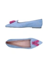 Pretty Ballerinas Loafers In Sky Blue