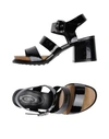 Tod's Sandals In Black
