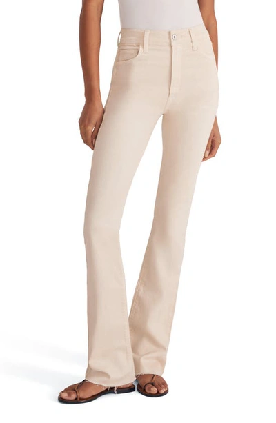 Favorite Daughter The Valentina High Waist Bootcut Jeans In Bone