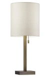 Adesso Lighting Liam Table Lamp In Antique Brass