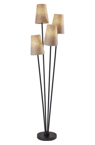 Adesso Lighting Wentworth Floor Lamp In Black