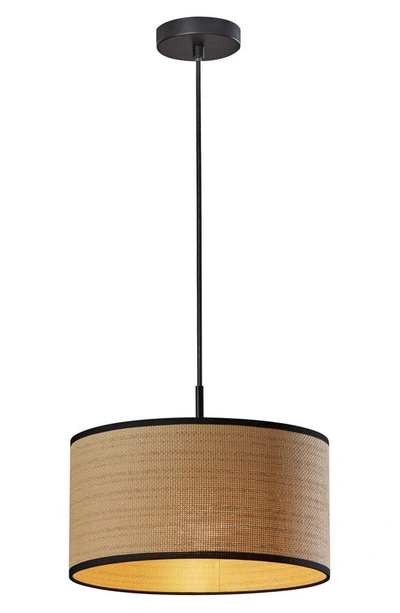 Adesso Lighting Harvest Pendant Light In Black