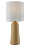 Adesso Lighting Callie Table Lamp In Beige Ceramic