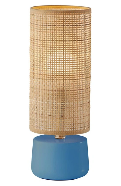 Adesso Lighting Sheffield Table Lantern In Turquoise