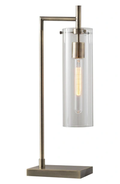 Adesso Lighting Dalton Desk Lamp In Antique Brass