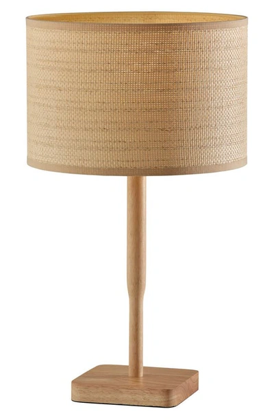 Adesso Lighting Ellis Table Lamp In Natural Wood