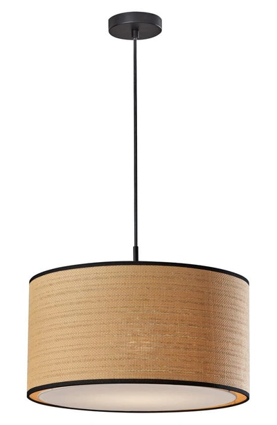 Adesso Lighting Harvest Large Pendant Light In Black