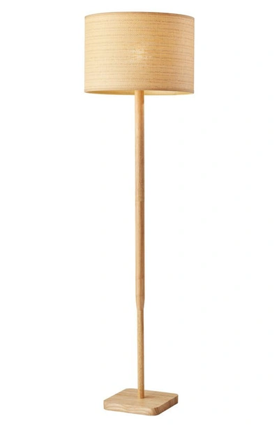 Adesso Lighting Ellis Floor Lamp In Natural Wood