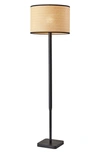 Adesso Lighting Ellis Floor Lamp In Black Wood