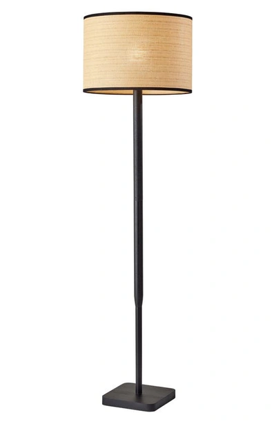 Adesso Lighting Ellis Floor Lamp In Black Wood