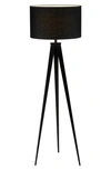 Adesso Lighting Director Floor Lamp In Black