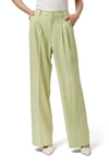 Wayf Pleated Trousers In Green
