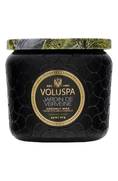 Voluspa Jardin De Verveine Petite Pedestal Candle, One Size oz In Black Tones