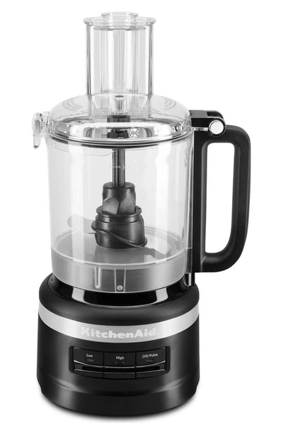 Kitchenaid 9-cup Food Processor In Black Matte