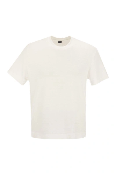 Fedeli Exreme - Linen Flex T-shirt In White