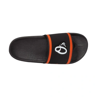 Nike Baltimore Orioles Off-court Wordmark Slide Sandals In Black