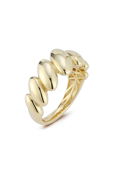 Ember Fine Jewelry 14k Yellow Gold Scalloped Ring