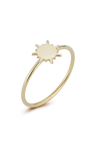 Ember Fine Jewelry 14k Yellow Gold Sun Ring