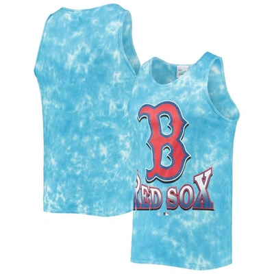 47 ' Blue Boston Red Sox Big Leaguer Tubular Tie-dye Tank Top