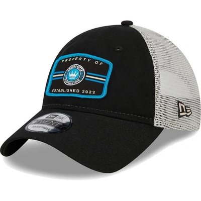 New Era Black Charlotte Fc Property 9twenty Snapback Hat
