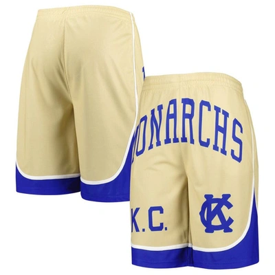 Stitches Cream Kansas City Monarchs Shorts