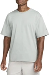 Nike Dri-fit Oversize T-shirt In Mica Green/ Mica Green