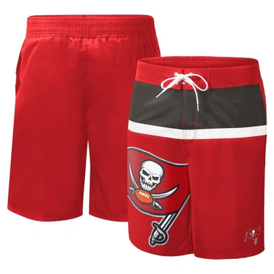 G-iii Sports By Carl Banks Red Tampa Bay Buccaneers Sea Wind Swim Trunks