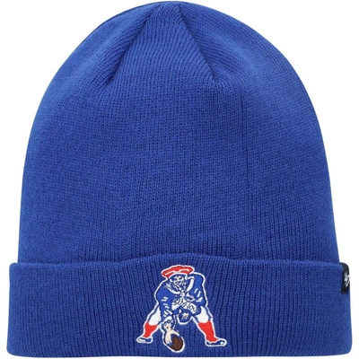 47 ' Royal New England Patriots Legacy Cuffed Knit Hat