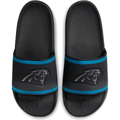 Nike Carolina Trouserhers Off-court Wordmark Slide Sandals In Grey