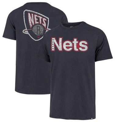 47 ' Navy Brooklyn Nets 2021/22 City Edition Mvp Franklin T-shirt
