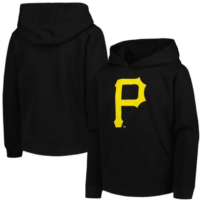 Outerstuff Kids' Youth Black Pittsburgh Pirates Team Primary Logo Pullover Hoodie