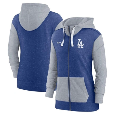 Nike Royal Los Angeles Dodgers Full-zip Hoodie