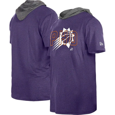 New Era Purple Phoenix Suns Active Hoodie T-shirt