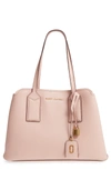 Marc Jacobs The Editor Large Pebbled Leather Tote Bag In Rose