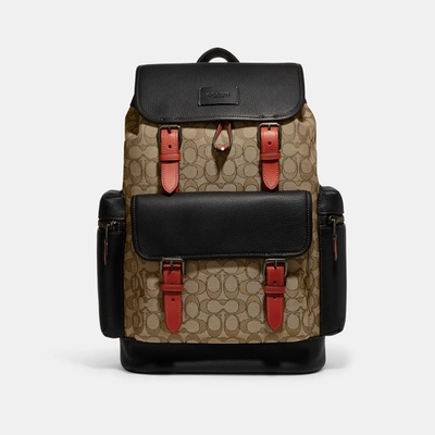 Coach Outlet Sprint Backpack In Signature Jacquard In Multi