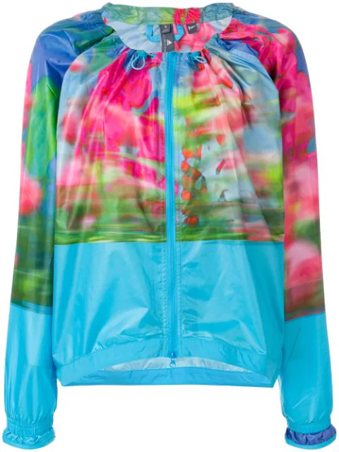 Adidas By Stella Mccartney Run Adizero Jacket In Multicolour Modesens