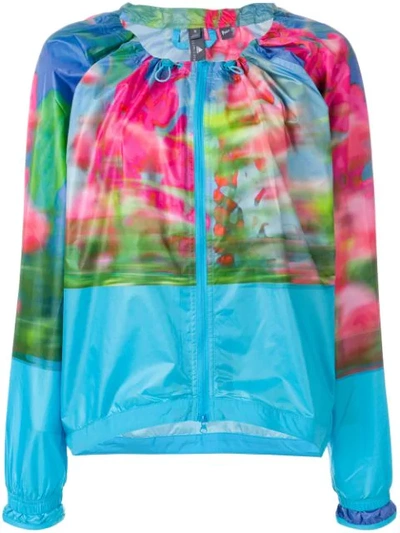 Adidas By Stella Mccartney Run Adizero Jacket In Mirror Blue-smc/multicolor