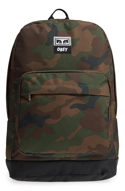 OBEY DROP OUT JUVEE BACKPACK - GREEN 100010096