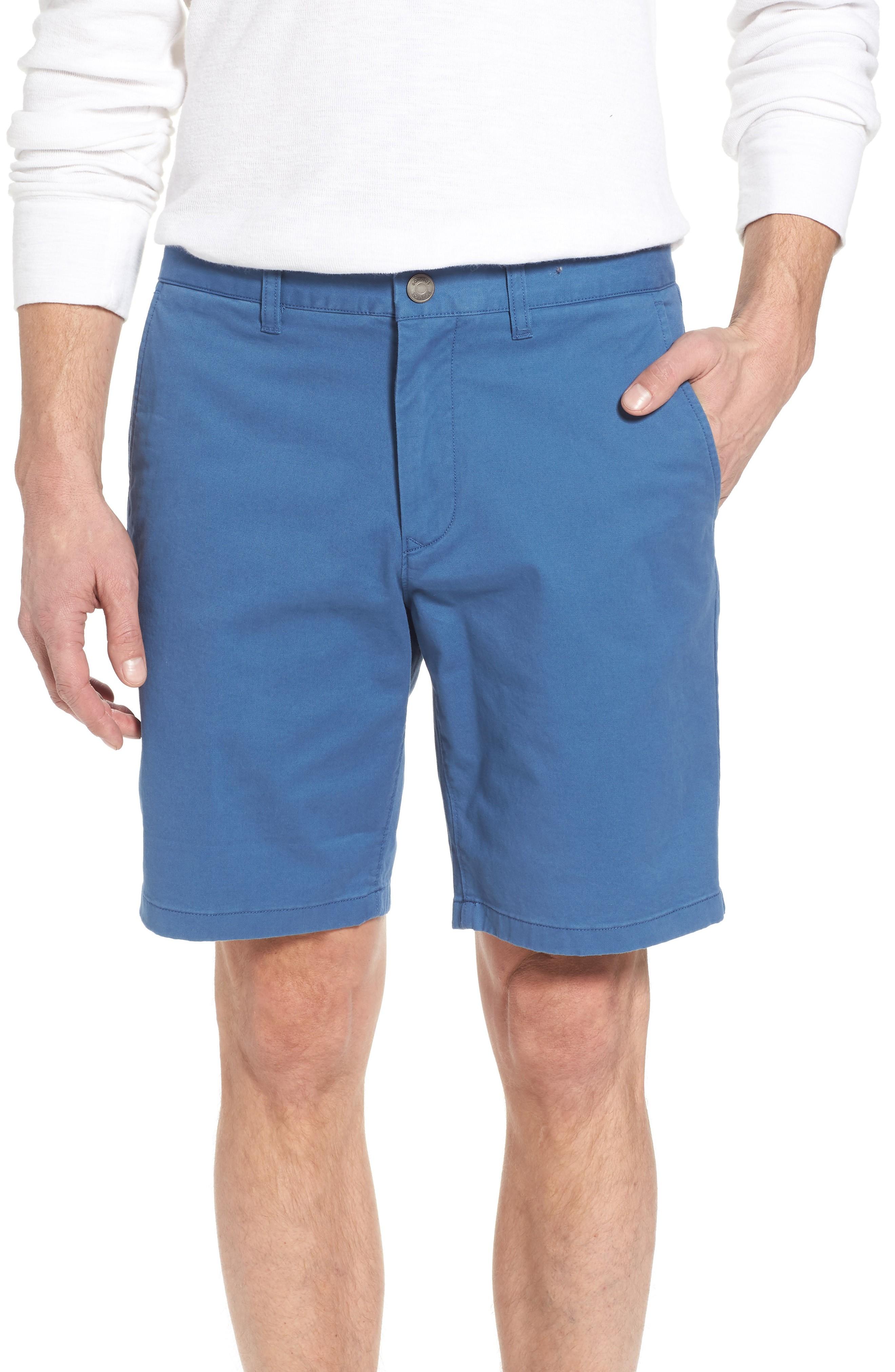 Bonobos Stretch Washed Chino 9-inch Shorts In Captains Blue | ModeSens