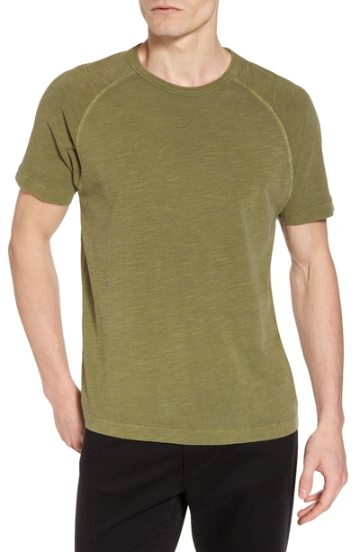 Ymc You Must Create Television Raglan T-shirt In Olive
