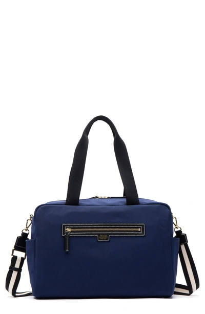 Frances Valentine Bradley Overnight Carryall - Blue In Navy