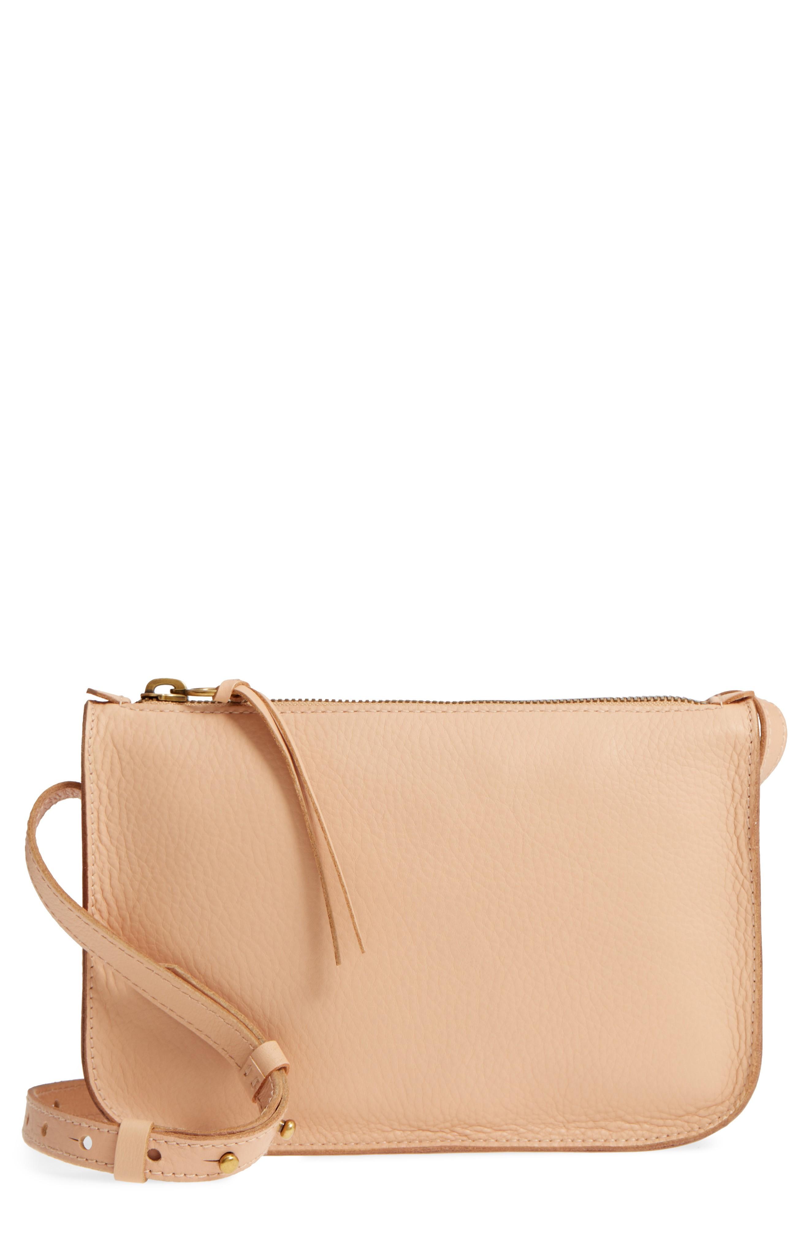 simple leather crossbody