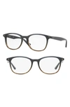 Ray Ban 52mm Optical Glasses In Gradient Grey