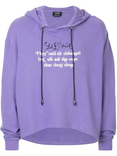 Selfmade By Gianfranco Villegas Logo Print Hoodie