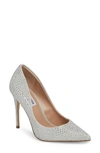 Steve Madden Daisie Pointy-toe Pump In Silver