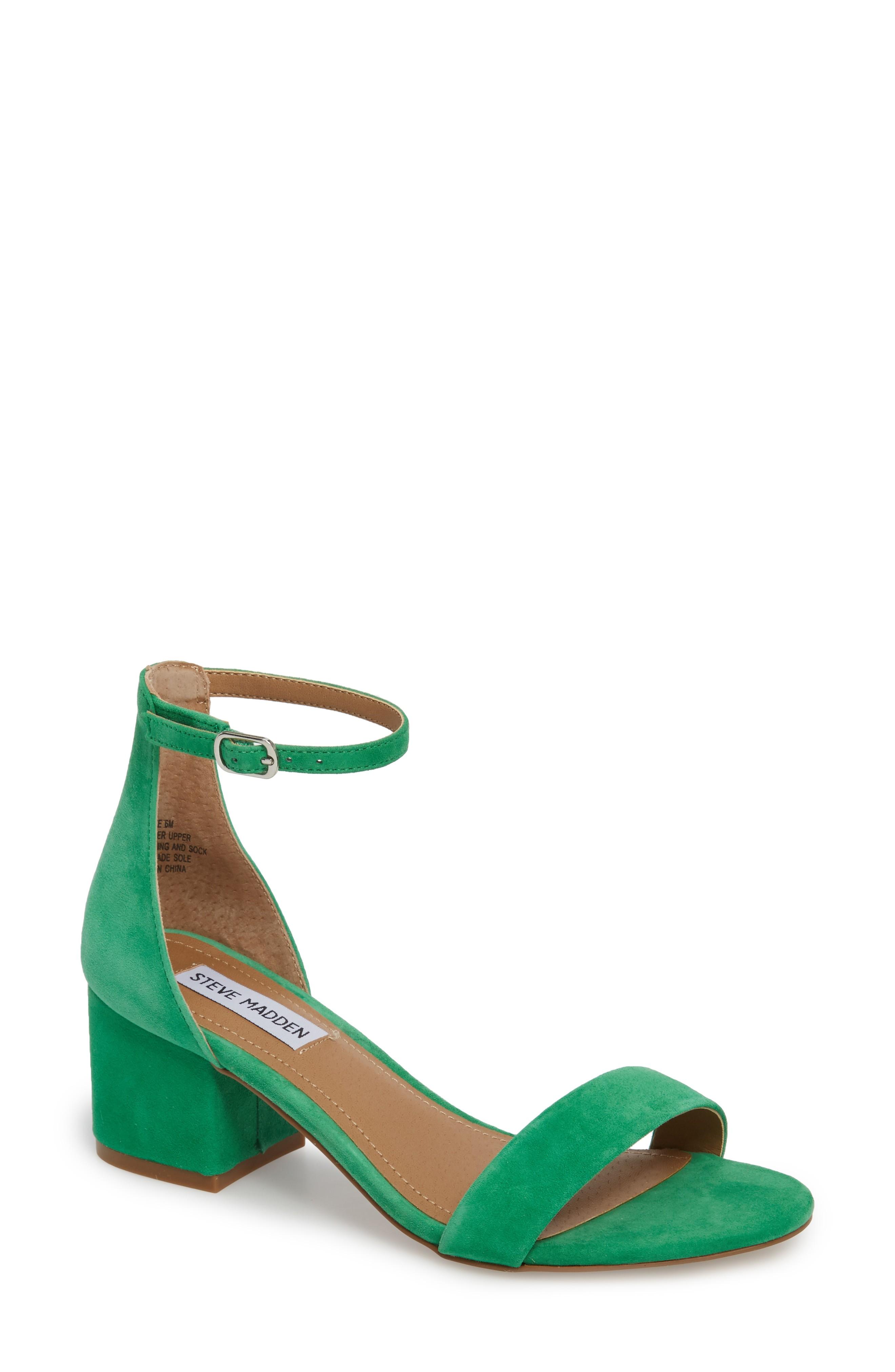 steve madden green sandals