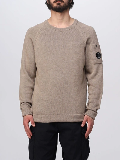 C.p. Company Sweatshirt Clothing In Brown