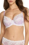 Wacoal Lace Underwire Bra In Lavender