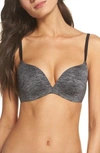 B.tempt'd By Wacoal B.temp'td By Wacoal B.splendid Wireless Push-up Bra In Mykonos Blue Heather