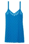B.tempt'd By Wacoal 'lace Kiss' Chemise In Mykonos Blue